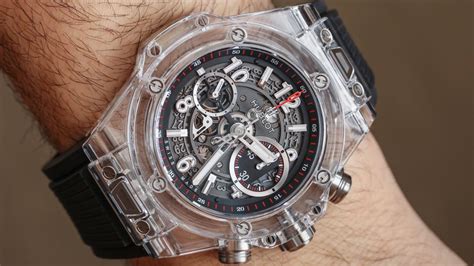 hublot sapphire watch|big bang unico sapphire.